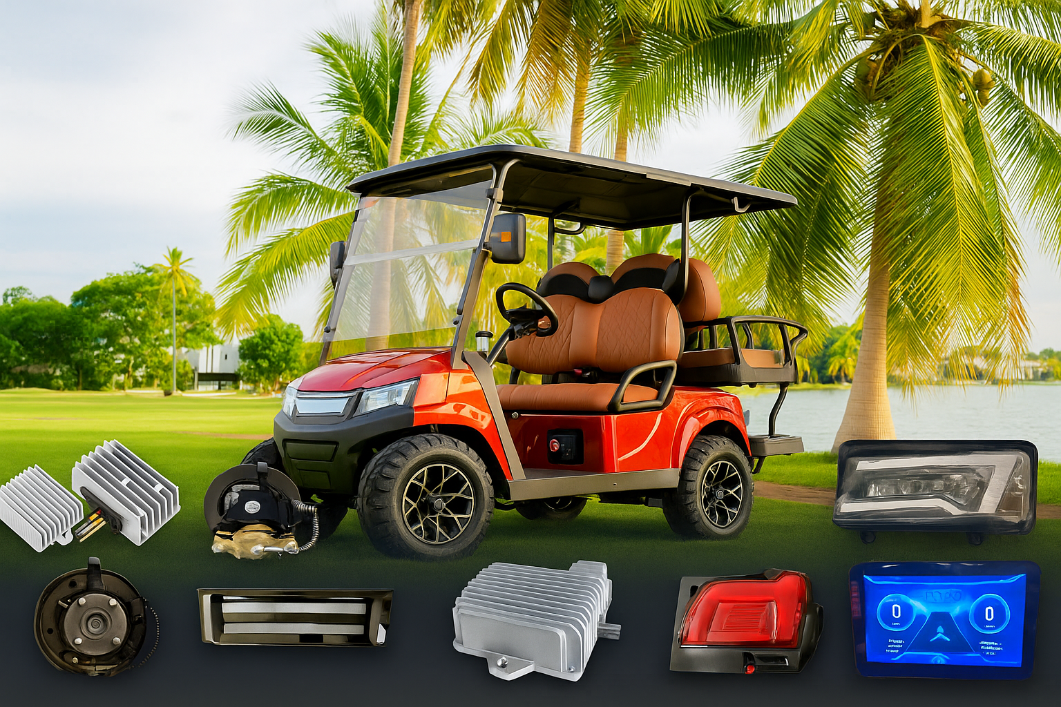 Repuestos para Carros de Golf GMT